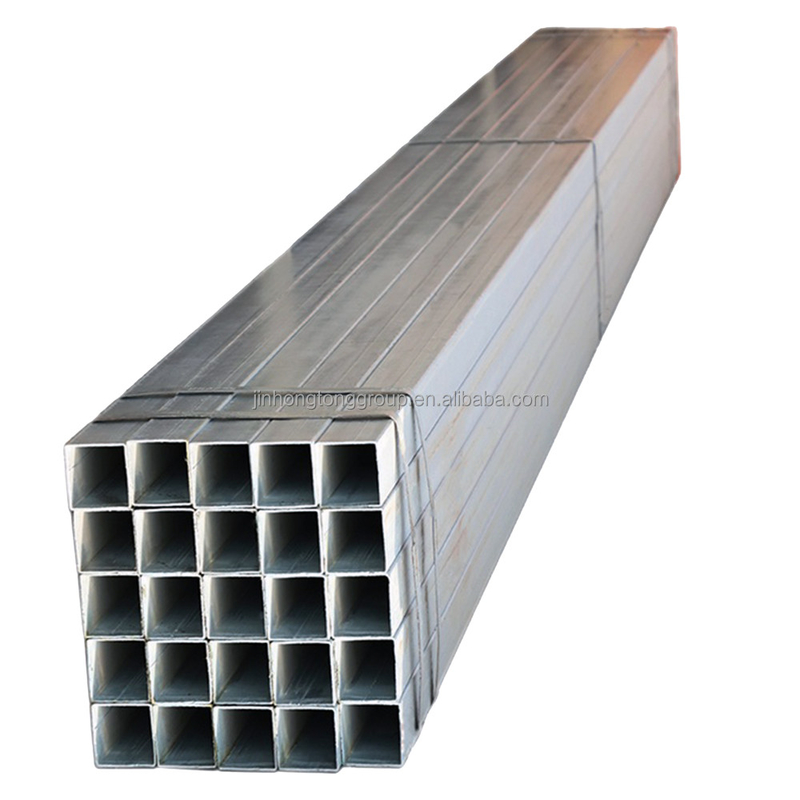 En10219 St37-2 20x20 25x25 40x40 50x50 60x60 20x40 30x50 150x150 Hohles Quadratrohr aus galvanisiertem Stahl